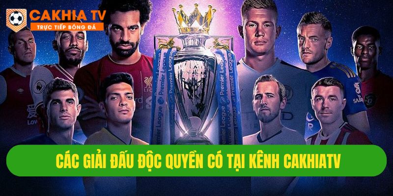 Các giải đấu bóng đá hấp dẫn có thể xem tại kênh Cà khịa tv