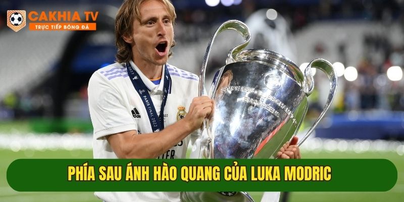 Cuộc sống sau sân cỏ của Modric