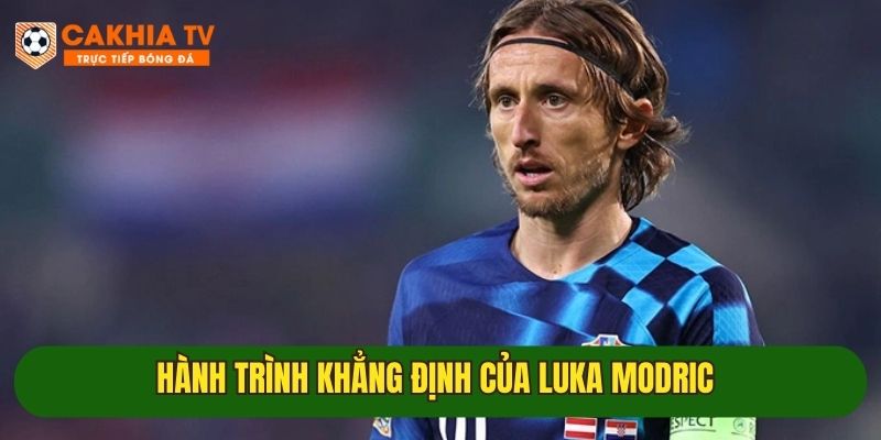 Sự nghiệp lẫy lừng của Luka Modric